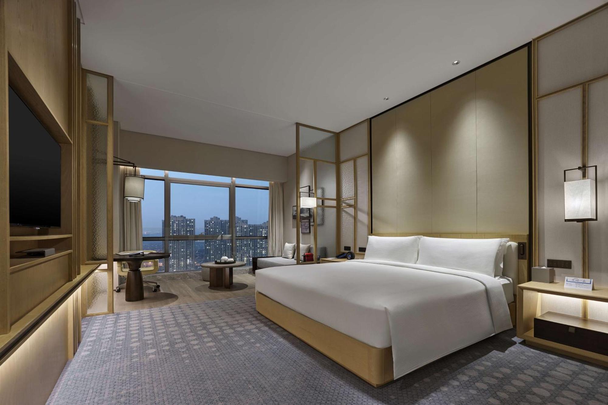 Hilton Suzhou Yinshan Lake Hotell Exteriör bild