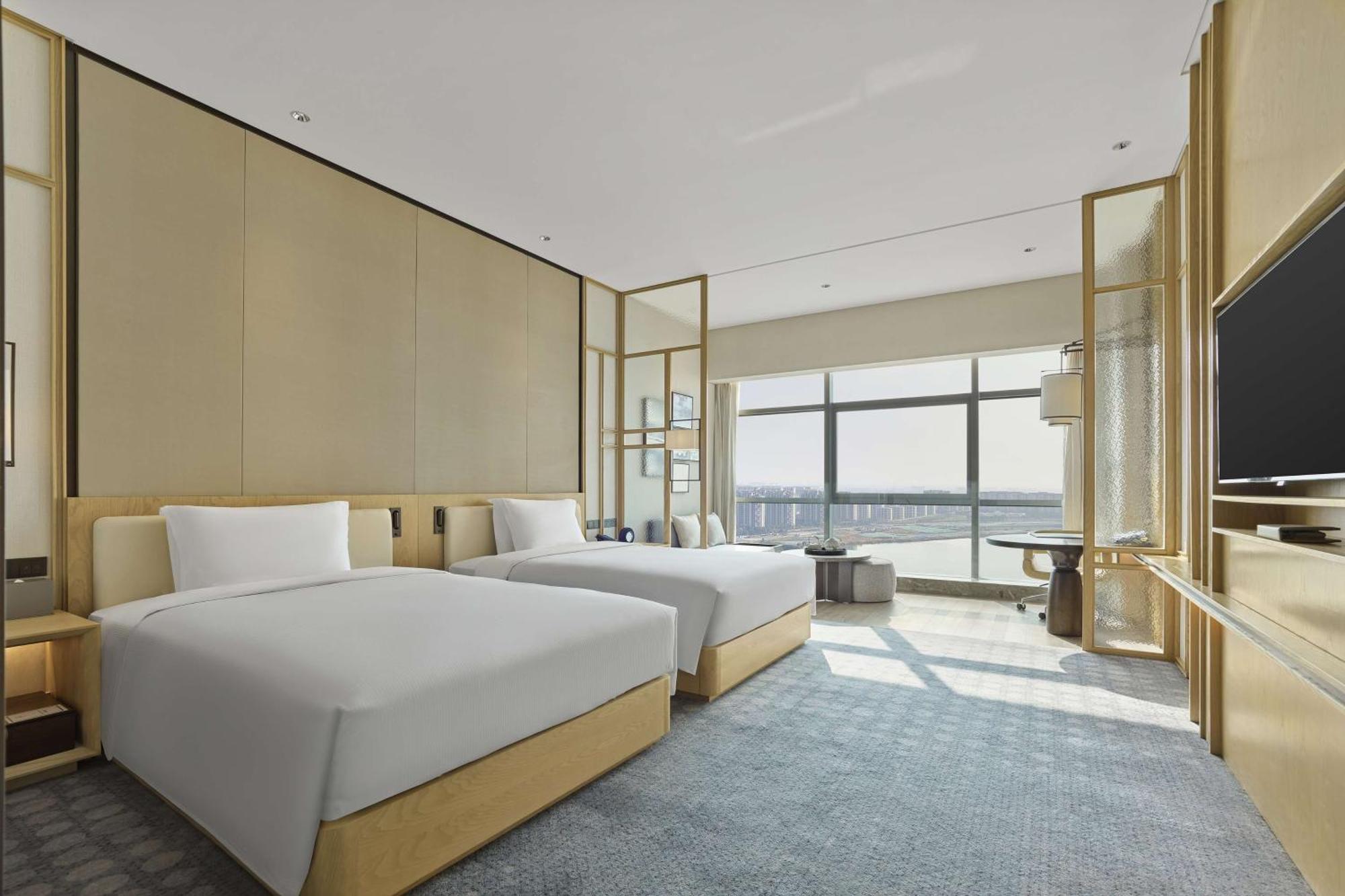 Hilton Suzhou Yinshan Lake Hotell Exteriör bild