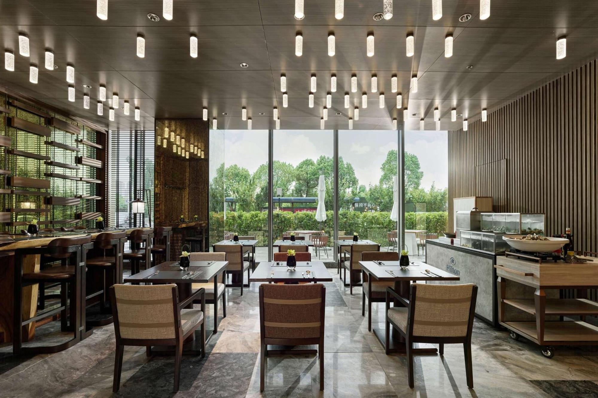 Hilton Suzhou Yinshan Lake Hotell Exteriör bild